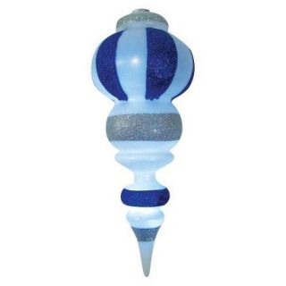 LED Battery Operated Ornalite Finial   Blue/White (14)