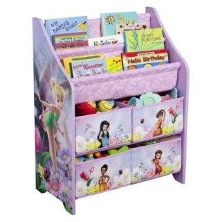Kids Storage Unit Delta Childrens Products Book and Toy Organizer   Fairies