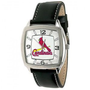 St. Louis Cardinals Game Time Pro Retro Leather Watch