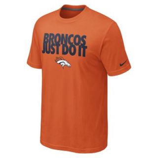 Nike Just Do It (NFL Denver Broncos) Mens T Shirt   Brilliant Orange