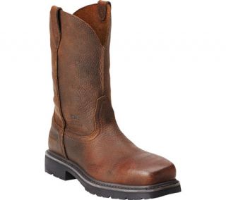 Mens Ariat Rambler Work SD CT   Brown Oiled Rowdy Full Grain Leather Boots