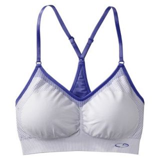 C9 by Champion Womens Seamless Bra With Removable Pads   Amparo Blue M