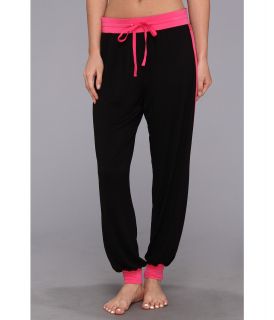 Josie Ampd Solid Jersey Pant Womens Pajama (Black)