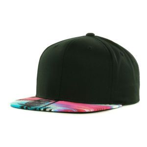 Top of the World Floral Visor Snapback Cap