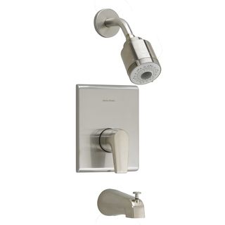 American Standard Studio Satin Nickel Single handle 3 function Tub And Shower Trim Kit With Less Rough Valve Body