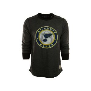 St. Louis Blues NHL Long Sleeve Deconstructed Crew Sweatshirt