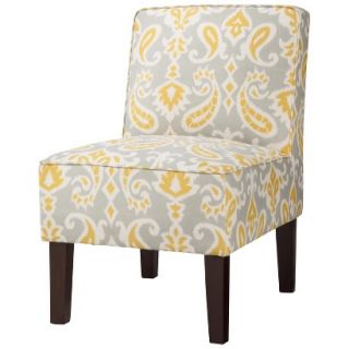 Upholstered Chair Threshold Slipper Chair   Ikat