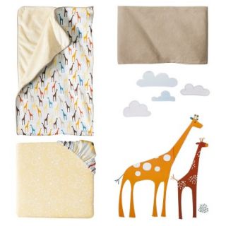 Crib Bedding 4 pc Set with Complete Sheet Giraffe Safari by Skip Hop