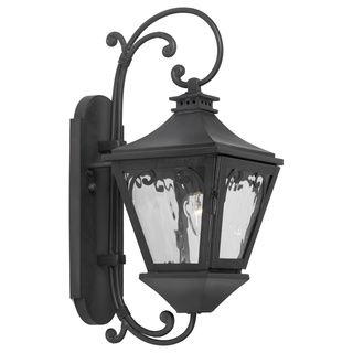 Manor 1 light Charcoal Outdoor Wall Sconce