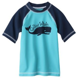 Circo Infant Toddler Boys Whale Rashguard   Blue 4T