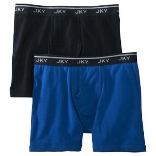 JKY by Jockey 2Pk J Fly Long Leg Boxer Briefs   Assorted Colors L