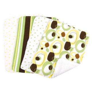 5 Pc. Burp Cloth and Bottle Bag Set   Giggles by Lab