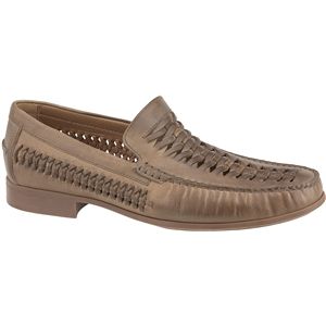 Johnston & Murphy Mens Cresswell Huarache Weave Venetian Taupe Shoes, Size 10 M   20 0562