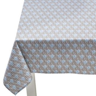 Room Essentials Leaf Rectangle Tablecloth   Blue (60x104)