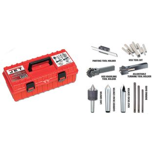 JET Tooling Kit for 13 Inch & 14 Inch W Series and Bench Series Lathes   22 Pc.