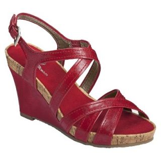 Womens A2 By Aerosoles Candyplush Wedge Sandal   Red 10