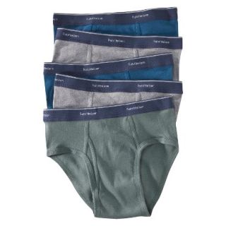 Fruit of the Loom Mens Low Rise Boxer Briefs 5 Pack   Assorted Colors XXL