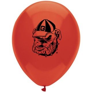 Georgia Bulldogs Latex Balloons