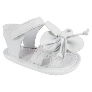 Infant Girls Natural Steps Daydream Slide Sandals   White 3