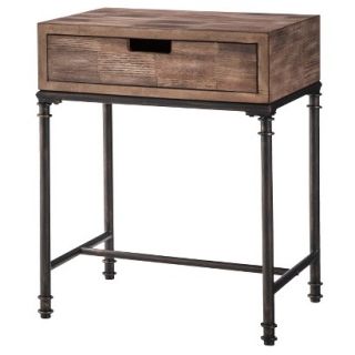 Accent Table Threshold Mixed Material Side Table   Patchwork