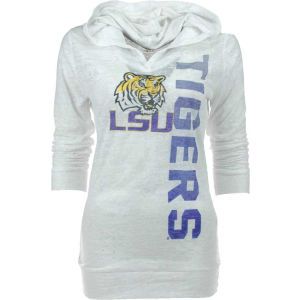 LSU Tigers Level Wear NCAA Vertical Burnout Hoodie