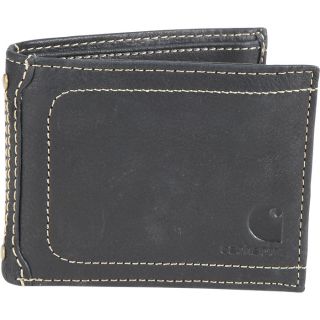 Carhartt Nubuck Passcase Wallet   Black, Model 61 2201 30