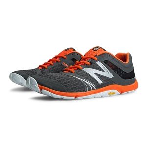 New Balance Mens MX20V3 Grey Orange Shoes, Size 9 D   MX20GW3