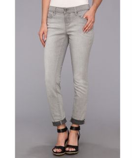 DKNY Jeans Ave B Ultra Skinny Rolled Crop in Grey Womens Jeans (Gray)