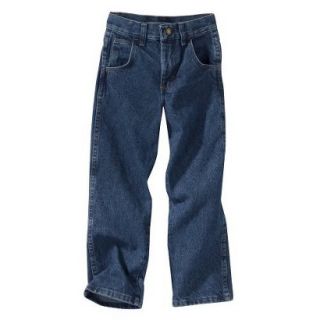 Boys Husky Legendary Gold by Wrangler Medium Wash Relaxed Fit Jeans 14H