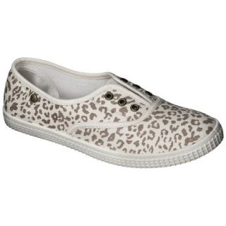 Womens Mad Love Leah Canvas Loafer   Animal Print 9