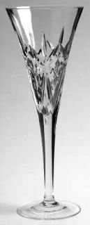 Unknown Crystal Unk8444 Fluted Champagne   Clear, Cut, Fan