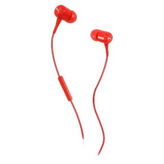 Puma Bread N Butter In Ear Headphones with Mic   Red (PMAD3036)