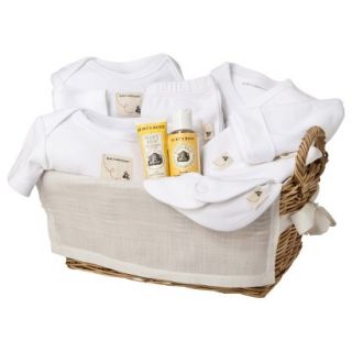 Burts Bees Baby   10 Piece Welcome Home Basket Gift Set with Baby Bee