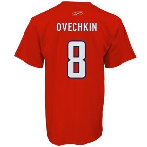 Washington Capitals Alexander Ovechkin Reebok NHL Player T Shirt