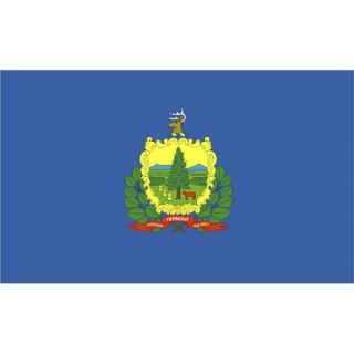 Vermont State Flag   4 x 6