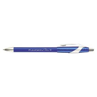 Paper Mate Flexgrip Elite Ballpoint Pen, Medium   Blue Ink (12 Per Pack)