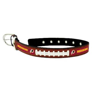 Washington Redskins Classic Leather Medium Football Collar
