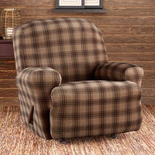 Stretch Belmont Chocolate Recliner Slipcover