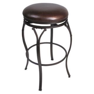 Counter Stool Hillsdale Furniture Lakeview Backless Counter Stool   Brown