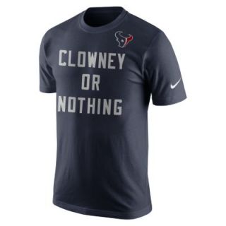 Nike Clowney Or Nothing (NFL Houston Texans) Mens T Shirt   Marine