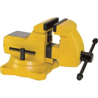 Yost Combination Pipe and Bench Vise   5 Inch Jaw Width, High Visibility Yellow,