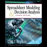 Spreadsheet Modeling and Decision Analysis   Text Only