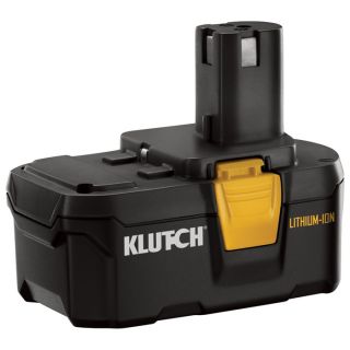 Klutch 18 Volt Full Size Li Ion Battery