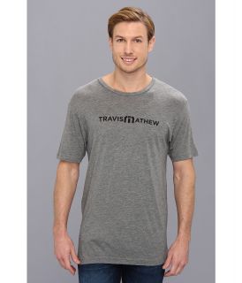 Travis Mathew Tour Logo T Shirt Mens T Shirt (Gray)