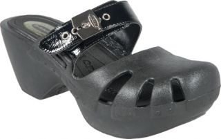 Womens Dr. Scholls Dance   Black Rumple Patent PU Platform Shoes