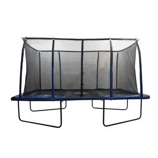 Upper Bounce Easy Assemble 8 X 14 Rectangular Trampoline With Enclosure