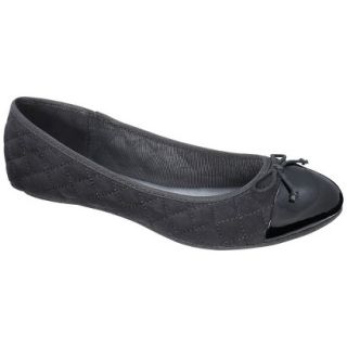 Womens Merona Madge Flat   Black 8