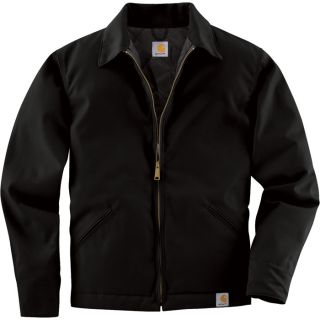 Carhartt Twill Work Jacket   Black, 2XL, Model J293