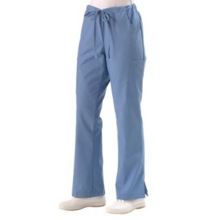 Medline Ladies Modern Fit Cargo Scrub Pants   Ceil Blue (X Large)