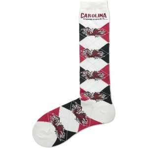 South Carolina Gamecocks For Bare Feet Argyle Knee High Sock